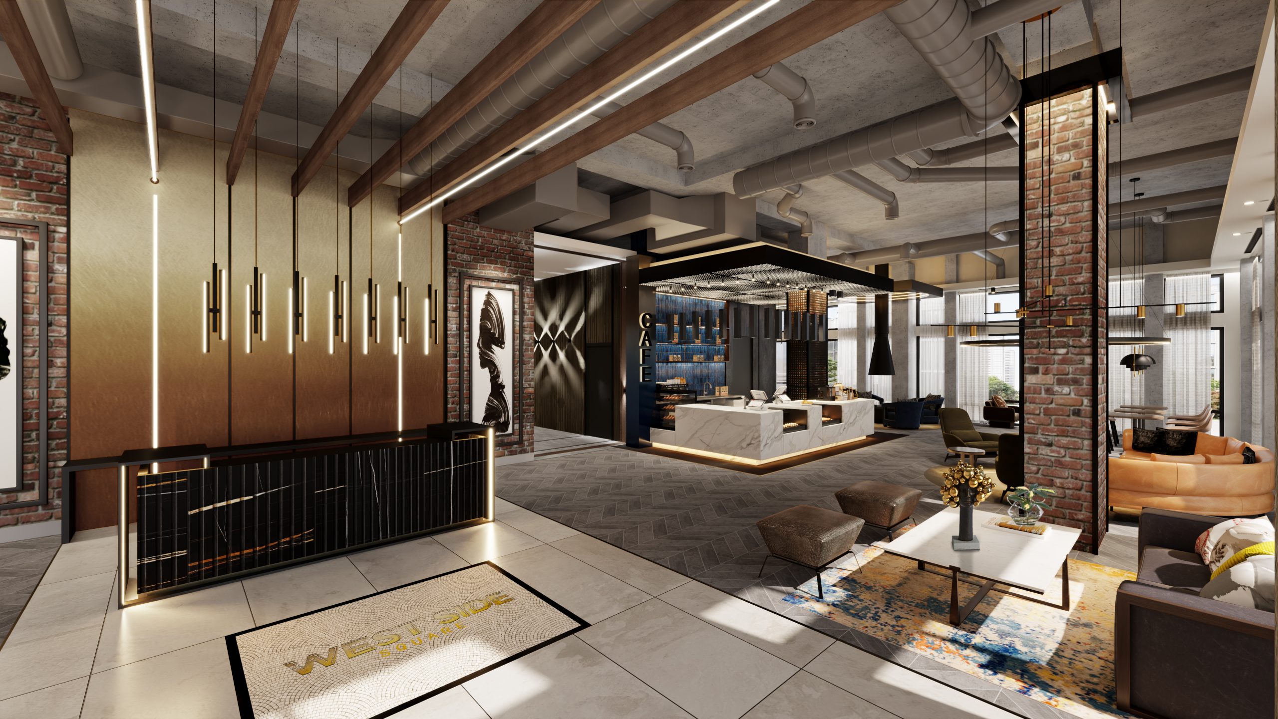 west side lobby home slide